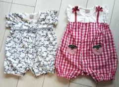 petit main ベビーロンパース