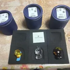 スワロフスキークリスタル3点セット新品未使用非売品です✨️コニー