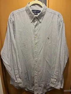 ラルフローレン ボタンダウンシャツ　ストライプ