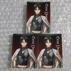 進撃の巨人 進撃飯店 ツリービレッジ 特典ステッカー エレン３枚