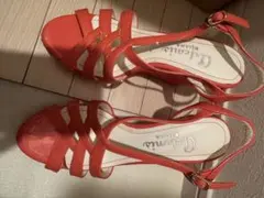 アルテミスバイダイアナ サンダル M 赤 レッド ウェッジソールのサムネイル
