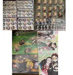 鬼滅の刃　原画展　全集中展　アクリルチャーム　プチ缶バッジ　クリアファイル　東京