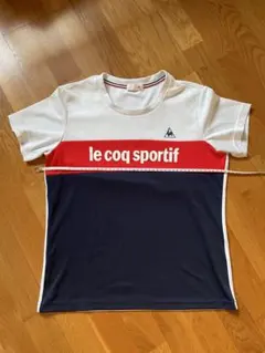 le coq sportif Tシャツ ホワイト/ネイビー