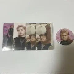 INI 松田迅 ポップアップ109 トレカ 缶バッジ