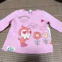アンパンマン 長袖Tシャツ 95cm以下 ピンク
