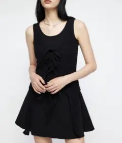 LAGUA GEM HOLE RIBBON 2PIECE ミニワンピースのサムネイル