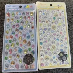 ボンボンドロップシールミニ　みるみるちゃん　　クーリア　しずくちゃん　２枚