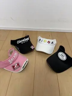 ゴルフバイザー4点セット