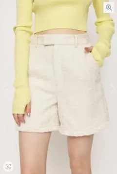 SLY ツイードショートパンツ