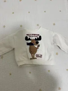 ZARA トレーナー 12-18ヶ月　トナカイ　クリスマス　86