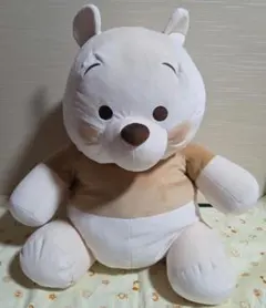くまのプーさん　Cafe de HUNNY超超BIGぬいぐるみ 約60cm