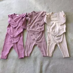 NEXT baby ロンパース パンツ 3点セット
