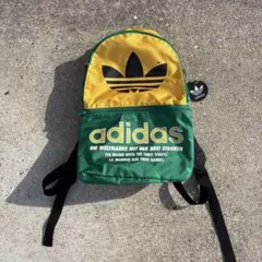 80s adidas バック　デサントタグ　y2k スケーター