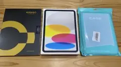 Apple iPad （A16）128GB Wi-Fi 保護フィルム・ケース付き
