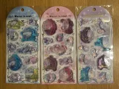 ウォーターインシール　シナモロール　マイメロ　クロミ