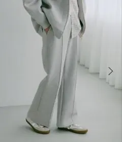 グローバルワーク　ダンボールフレアパンツ