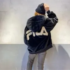 【ゆっちゃん様専用】FILAフェイクファーパーカー