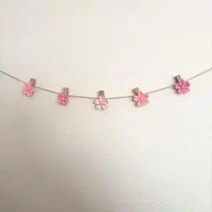 桜のフォトガーランド