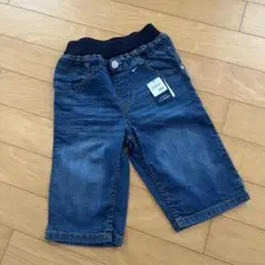 未使用　ハーフパンツ　デニム