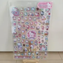 キラキラ　ホログラム　キティ　シール　100ピースシール　2014 平成レトロ