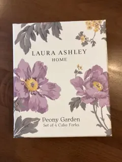 LAURA ASHLEY Peony Garden ケーキフォーク 4本セットのサムネイル