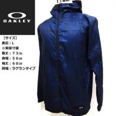 極美品 OAKLEY オークリー ハーフジップシャツ ネイビー M ゴルフ