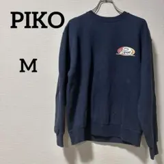 a294 Piko ネイビー ロゴトレーナーのサムネイル