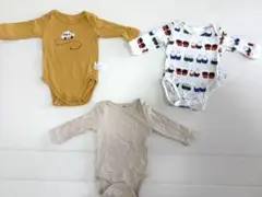 UNIQLO/NEXT 長袖肌着3点セット