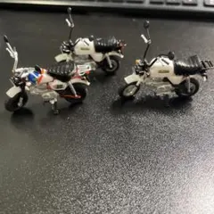 Honda Gorilla ミニチュアバイク 3台セット　ゴリラ、モンキー