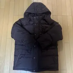 クロコダイル ダウンジャケット ダウン ブラウン フード取り外し可能 新品