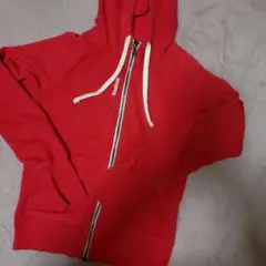Reebok フルジップパーカー Lサイズ レッド