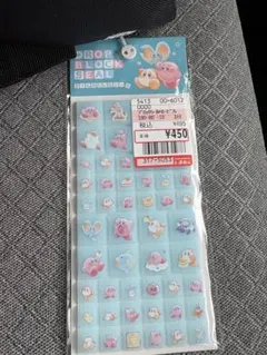 カービィ タイルシール カービー ブロックシール ボンドロ プチドロ