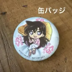 くら寿司　ビッくらポン　缶バッジ　コナン　ラン　非売品