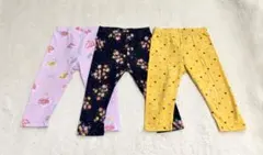 babygap ベビーギャップ レギンス ボトムス 3点セット 80