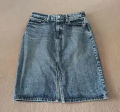 TOMMY HILFIGER デニム ミモレ丈 タイトスカート 2のサムネイル