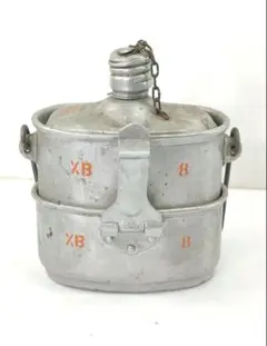 旧ソ連軍、空挺部隊用水筒＆メスキットセット、カバー付き実物、未使用品 旧ソ連軍、空挺部隊用水筒＆メスキットセット、カバー付き実物