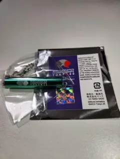 世界陸上 東京2025　シークレットバトンキーホルダー　ライムグリーン