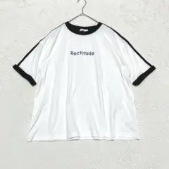 エヘカソポ tシャツ 半袖 白 オーバーサイズ 大きめ トップス