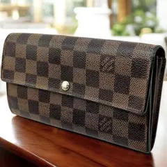 【極美品】ルイ・ヴィトン ダミエ サラ 長財布 N61734 K13