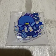サンリオキャラクターズ　デニムショータイムミニアクリルキーホルダー　タキシードサ