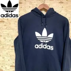 adidas アディダス パーカー プルオーバー ビッグロゴ トレフォイル
