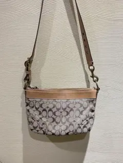 COACH シグネチャー　ショルダーバッグ