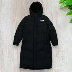 美品 韓国ノースフェイス ロングダウンコート ブラック XS 黒 刺繍 1