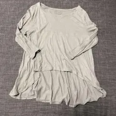 ふわ軽コットンシアー半袖チュニック – m_mefu 変形半袖チュニック 