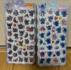 スティッチ ディズニー　ぷっくりシール シール帳　3Dシール 2枚セット