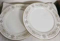 ノリタケivory china平皿 ×2直径27センチ高さ2センチのサムネイル