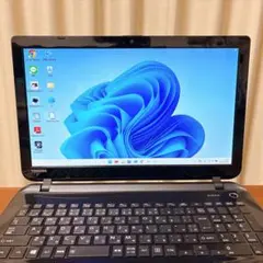 SSD256GB/8GB/Win11/DVD/カメラ/i7/東芝ノートPC