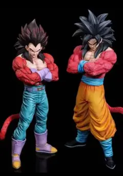 【訳あり】ドラゴンボール ベジータ 悟空 フィギュア 2点セット