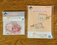 mikko 一番くじ　ステッカー　クリップ　ムース　ラテ　スフレ　キャミー