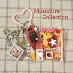 ✿最終価格✿ガチャ詰めポーチ　わんちゃん♡ストロベリーカラー